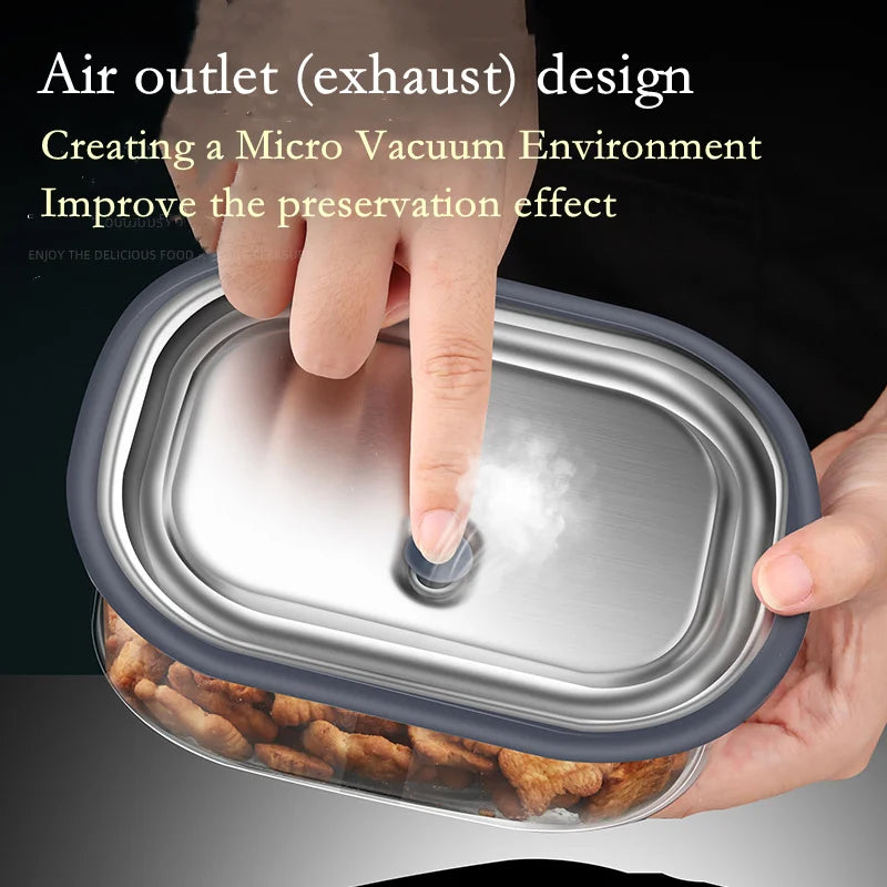 High Borosilicate Glass Rectangle Lunch Box Microwave Heating