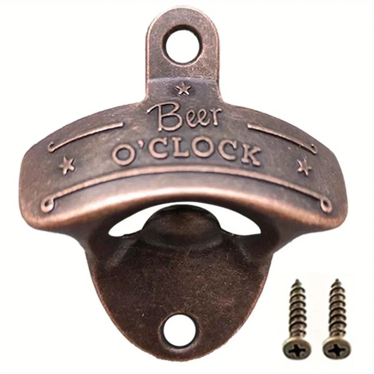 1pc Beer Clock Bottle Opener Wall Mounted Hanging