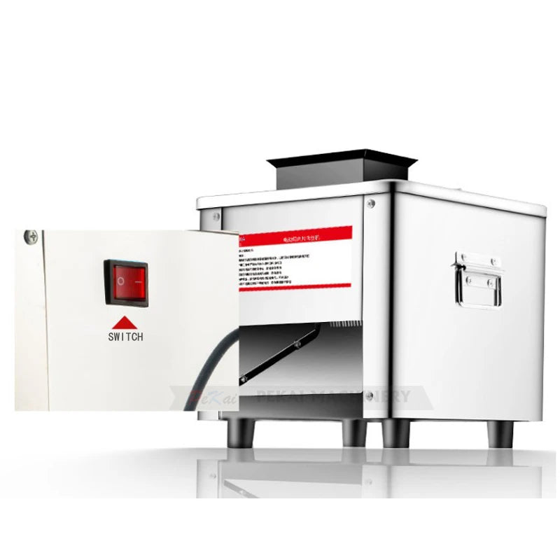 Electric Meat Slicer 150kg/H 5/3 5/5/7mm Commercial Stainless