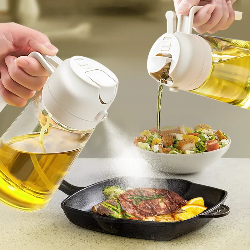 Oil Sprayer Oil Jar Can Pour Oil Spray