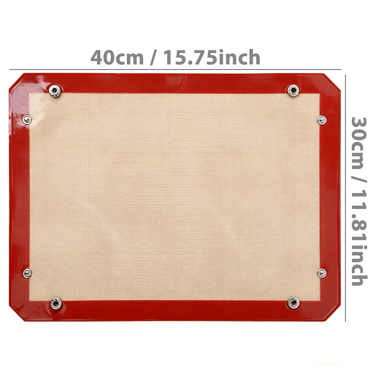 Reusable Silicone Baking Mat Buckle - Leakproof Non-Stick