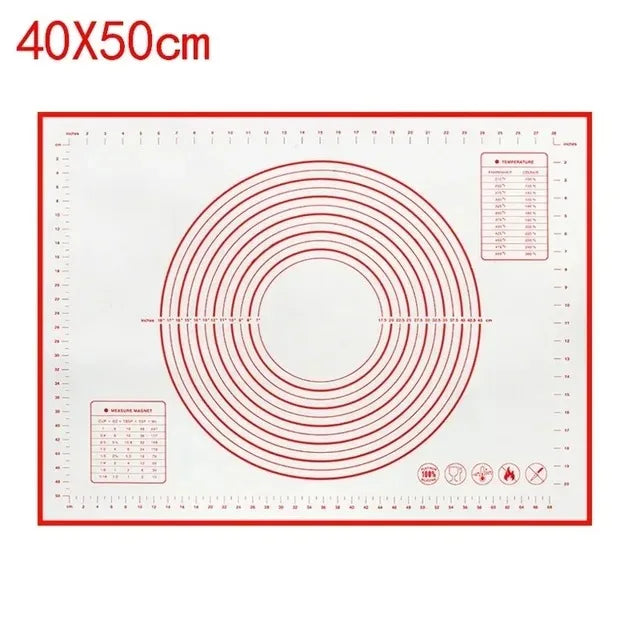 Untior 1pcs Kneading Dough Mat Silicone Baking Mat