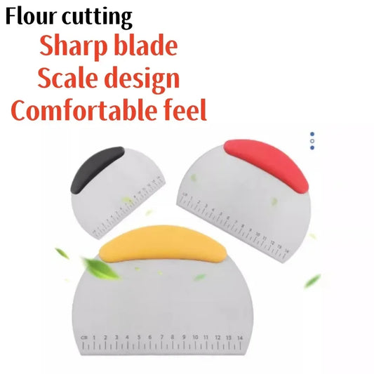 Stainless Steel Pastry Cutter Dough Scraper Pizza Chopper