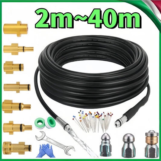 2-40m High Pressure Cleaning Machine Hose Sewer Drainage