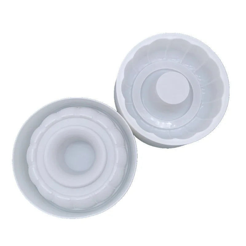 Round Flower Pastry Cake Mold Baking Tray French