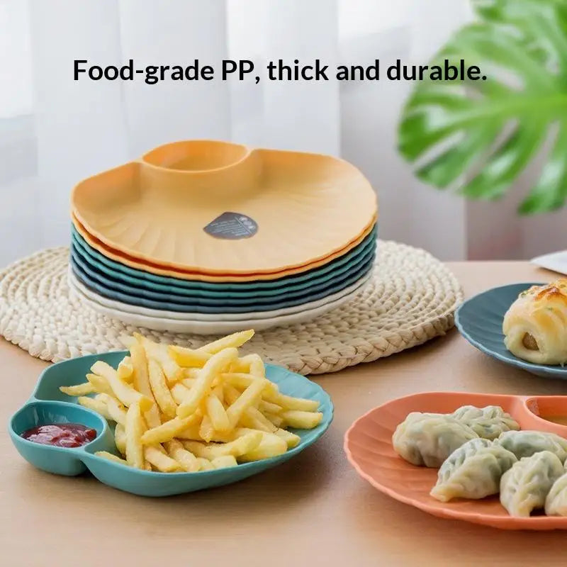 Dish Plastic Dumpling Plate Vinegar Discs Vinegar Dishes