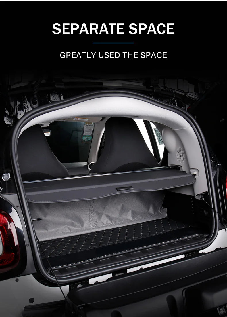 Trunk Curtain Cover Trunk Storage Bag Net Trunk