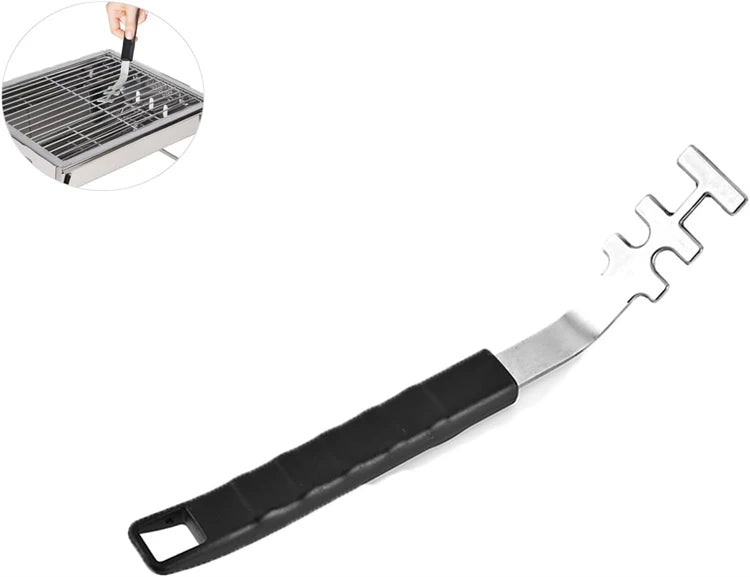 Universal Grill Grate Lifter Cast Iron Grid Lever