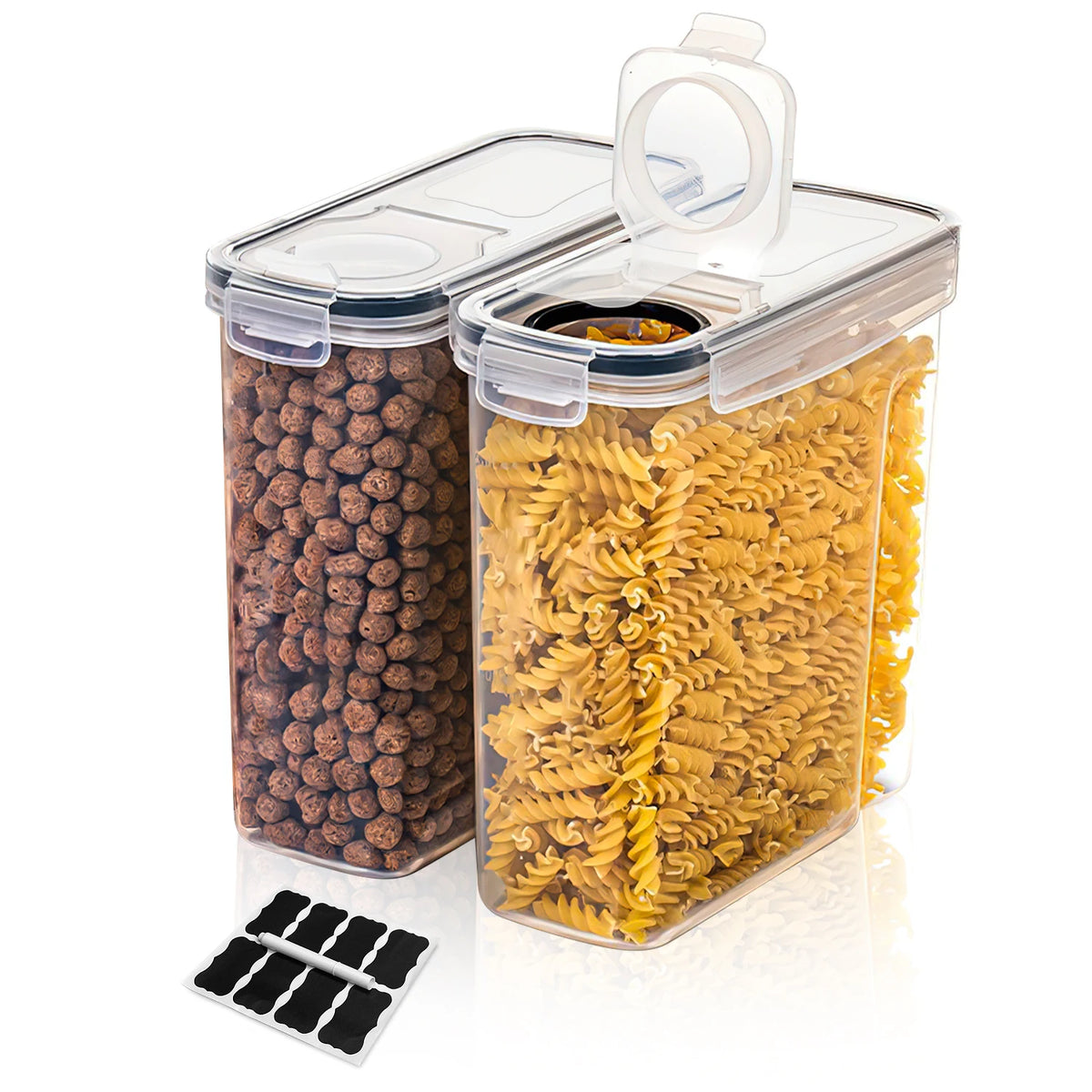 Cereal Containers Storage Of 2/3/4 5l 84oz Airtight