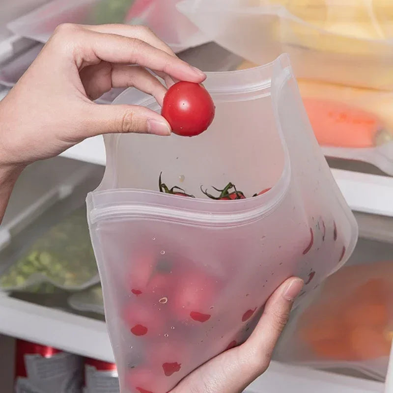 Silicone Food Storage Containers Leakproof Containers Reusable