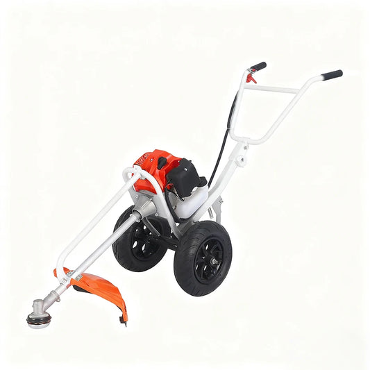 4/2 Stroke Push-Type Lawn Mower Use Weed Trimmer