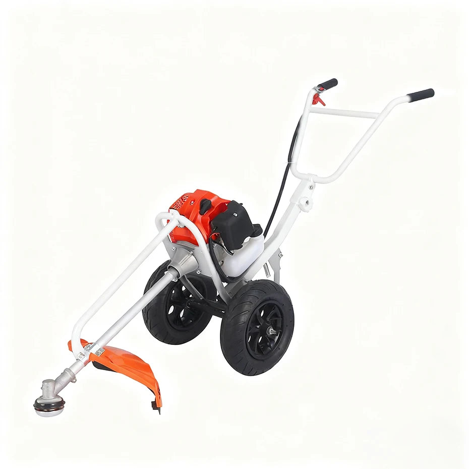 4/2 Stroke Push-Type Lawn Mower Use Weed Trimmer