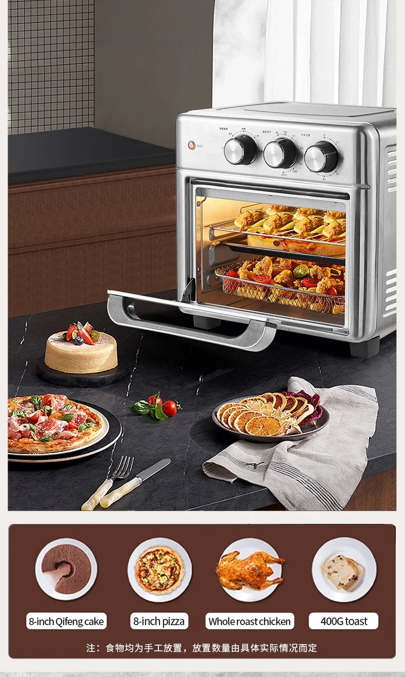 Smart Air Fryer Oven 26l 13l Large Capacity