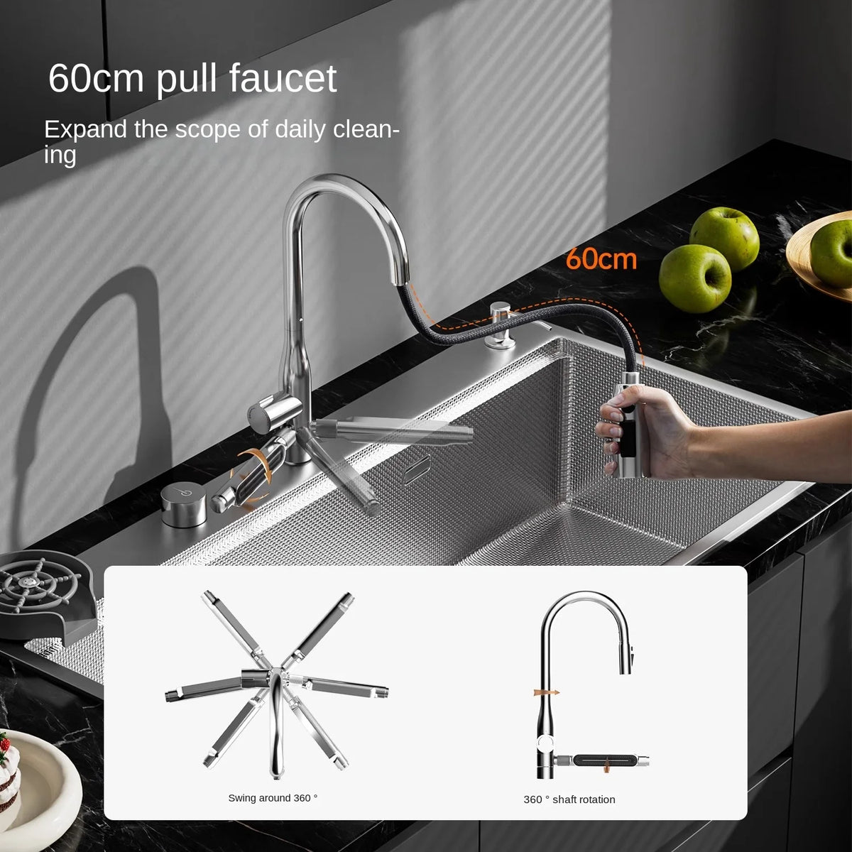 Original Finish Dishwasher-Compatible Sus304 Stainless Steel