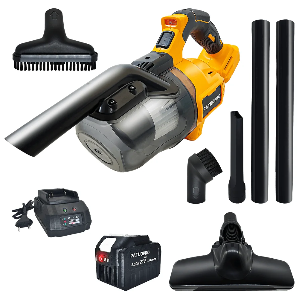 Cordless Electric Brushless Vacuum Cleaner Dust Collector Floor