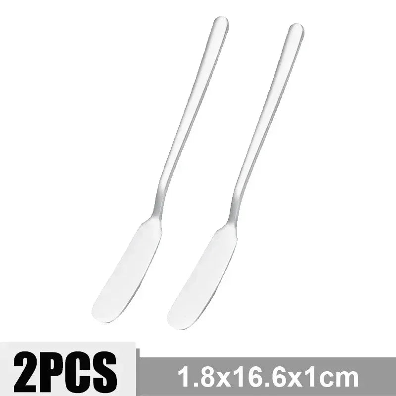4/1pcs Butter Knifes Stainless Steel Cheese Cutter Knifes