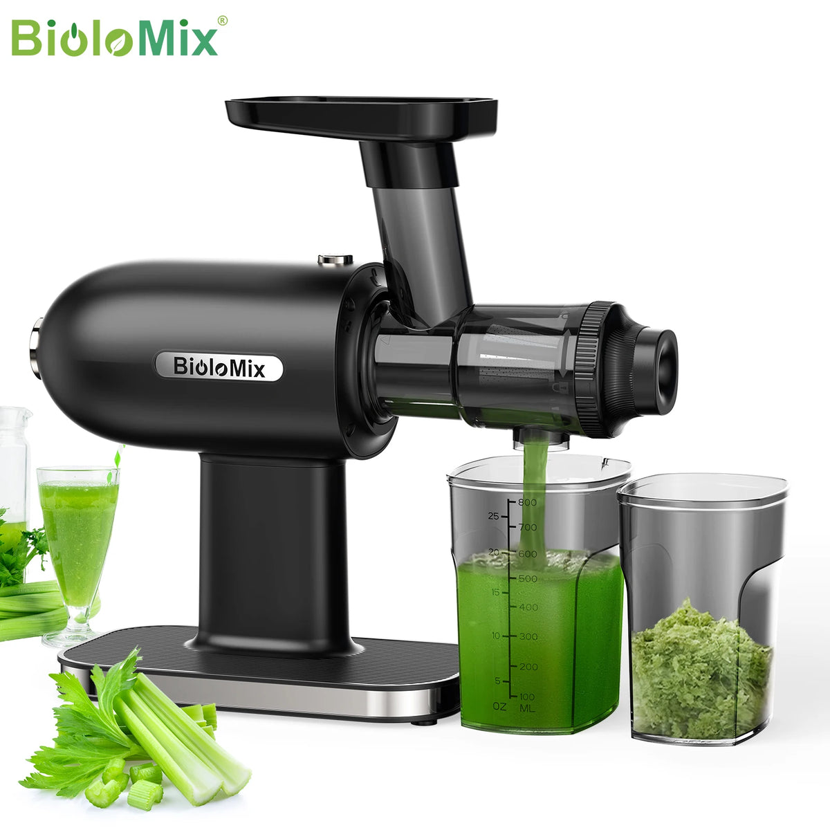 Biolomix Cold Press Juicer Slow Masticating Juicer Machines