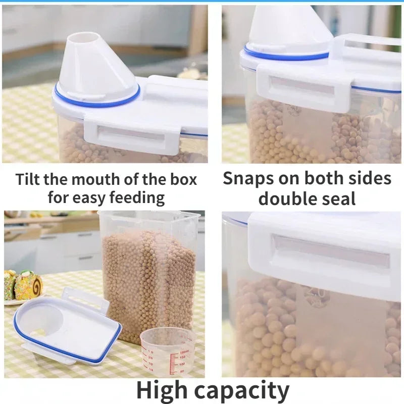 5kg/2kg Sealed Moisture Proof Pet Food Storage Container