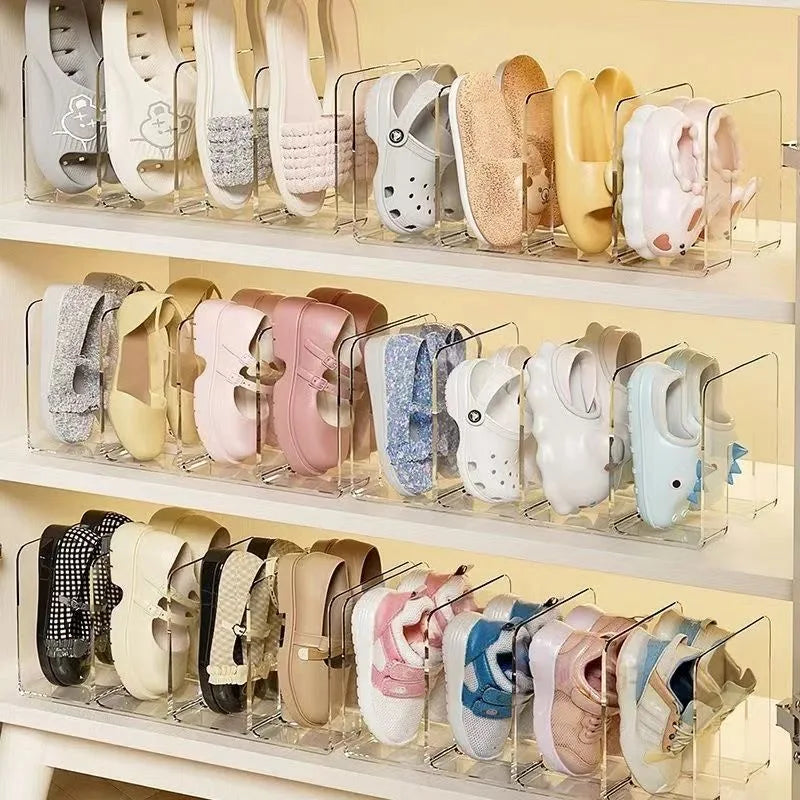 Children Shoe Box Use Shoe Cabinet Storage Space