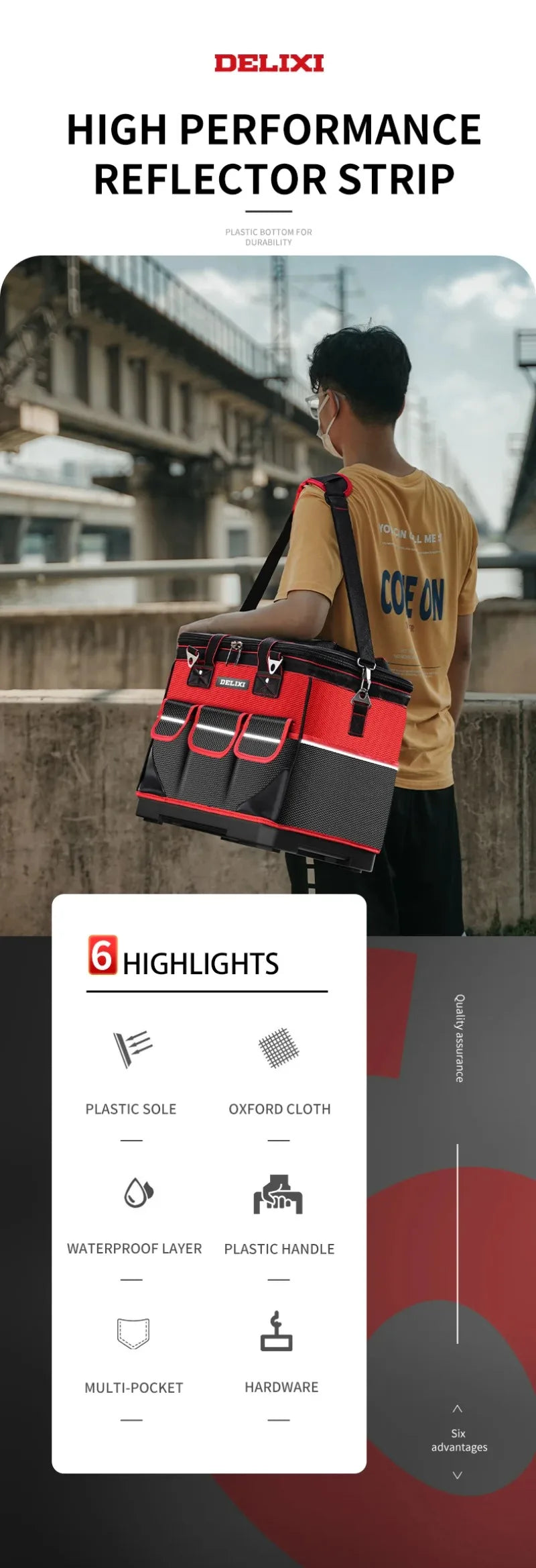 Professional Electrician Carpentry Organizer Accessory Repair