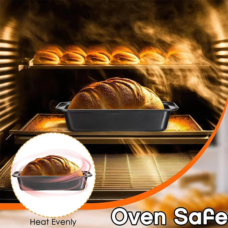Nonstick Loaf Pan Rectangle Carbon Steel Baking Toast