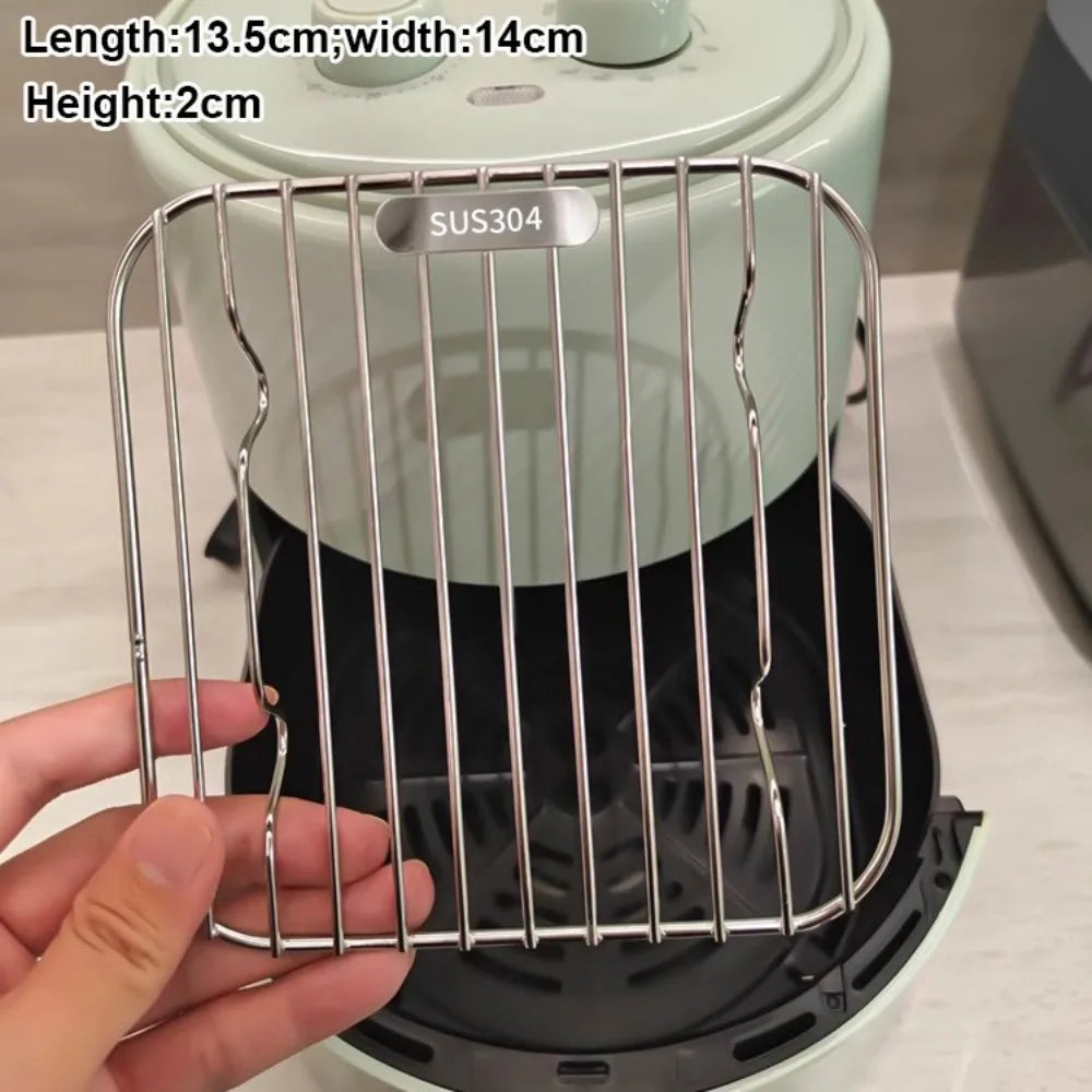 Round Square Cooking Rack 304 Stainless Steel Thicken