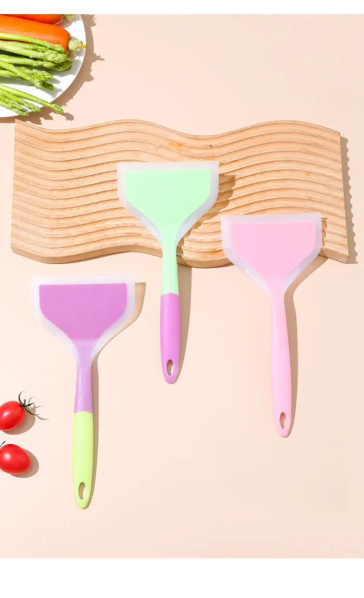 Silicone Spatula Wide Cooking Shovel Non-Stick Scraper Turner