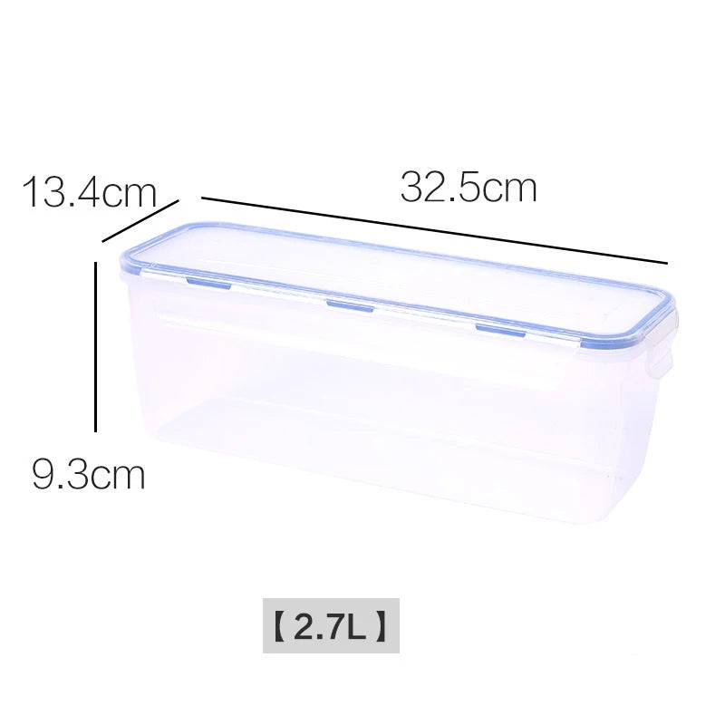 Airtight Food Storage Container Lid Plastic Bread Storage