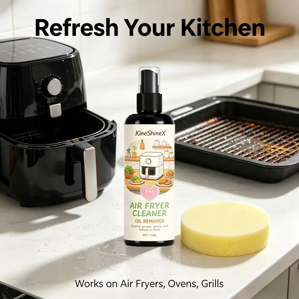 Air Fryer Cleaner Powerful Oven Grease Remover Spray
