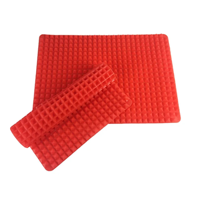 Silicone Bbq Pizza Mat Pyramid Microwave Oven Baking