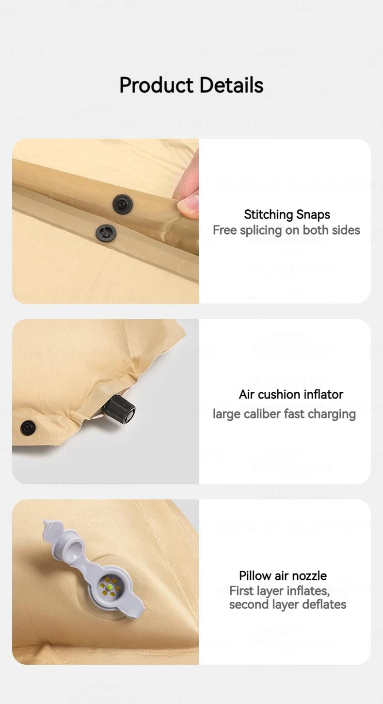 Naturehike Inflating Camping Mat Inflatable Sleeping Pad Air