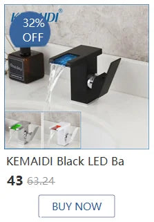 Kemaidi Brass Sink Faucet Spring Pull Down Faucets