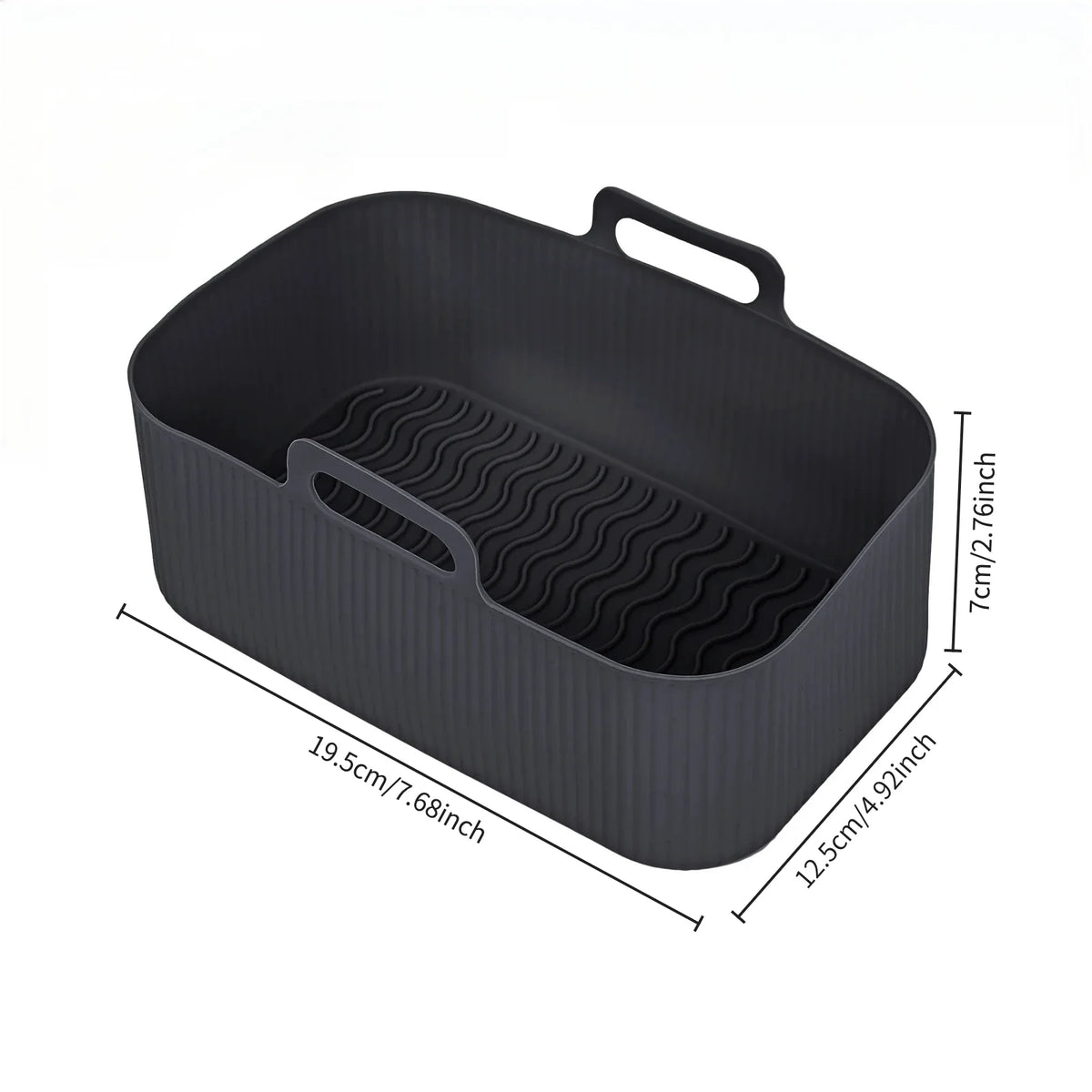 2pcs/1pcs Air Fryer Silicone Liners Ninja Sl400 Sl401