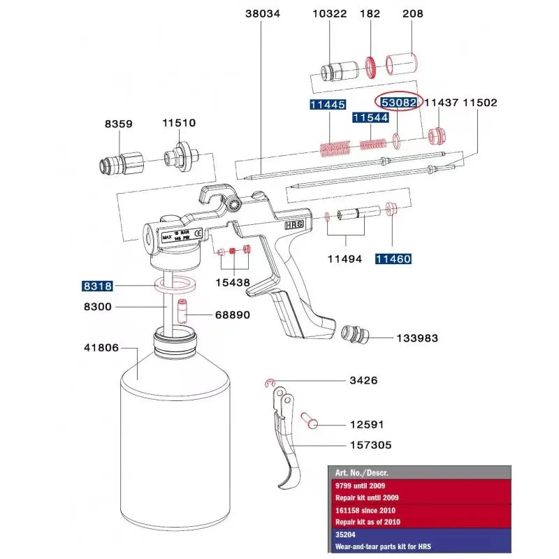 Car Cavity Rust Protection Undercoating Gun Anti-Rust Liquid