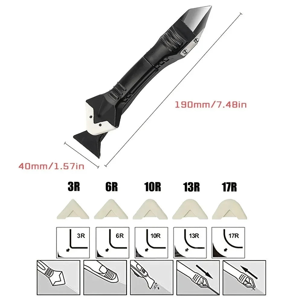 Scraper Caulk Clean Glass Windowss Remover Window Cleaner