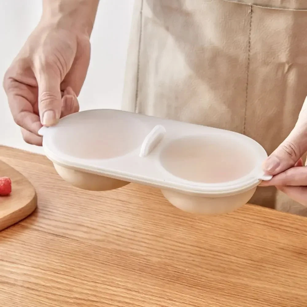 Creative Egg Poacher Food Grade Pans Double Cup