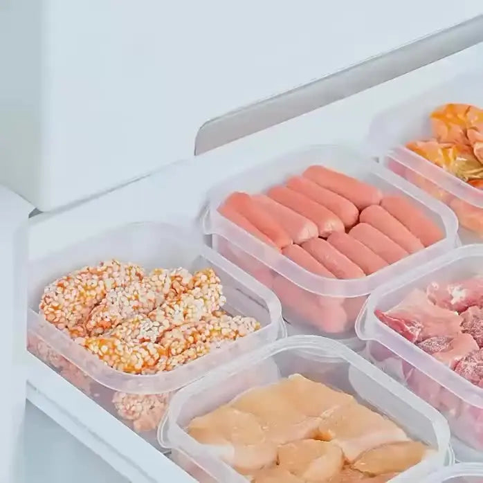Freezer Meat Vegetable Storage Container Bpa Food Grade