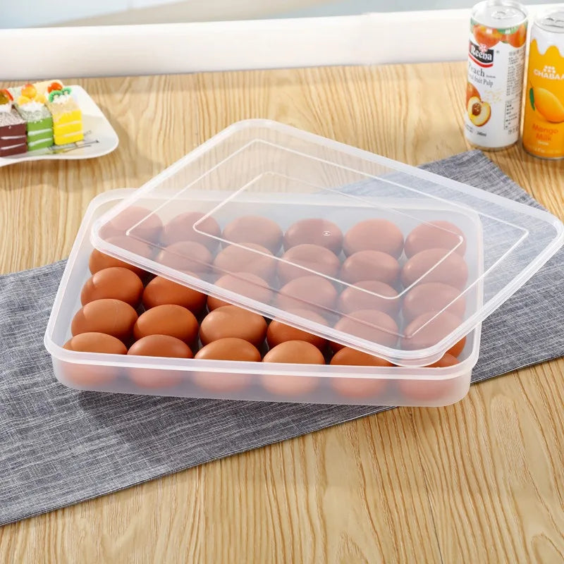 1pcs Simple Egg Box 30-Grid Refrigerator Storage Box