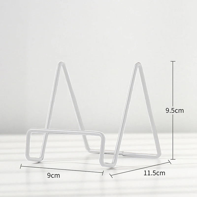 Iron Art Magazine Display Stand Dish Rack Plate