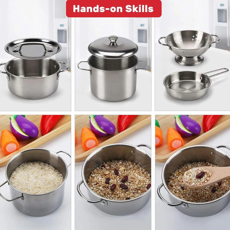 Play Pots Pans Toys Kids - Playset Pretend