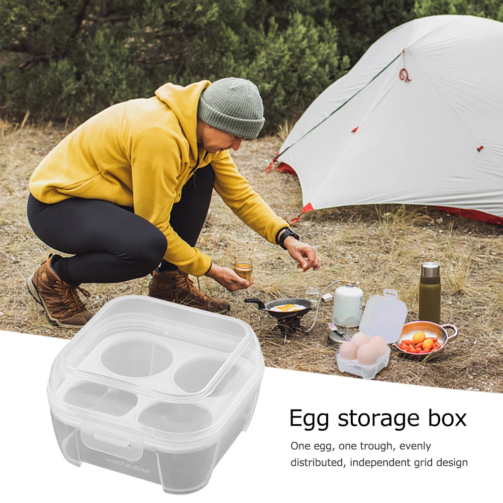 3/4/8 Grids Egg Holder Shockproof Container Case Organizer