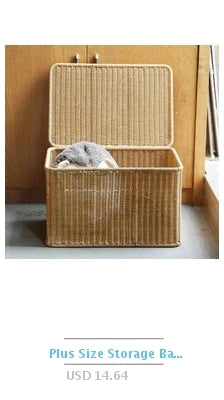 Organizer Wall Hanging Storage Basket Woven Basket Decorative
