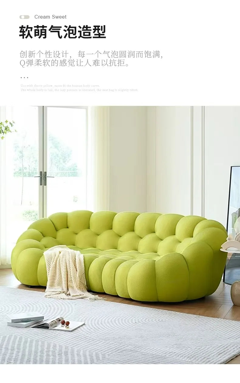 Compressed Vacuum Sofa Comfortable Double Triple Sofa Lazy
