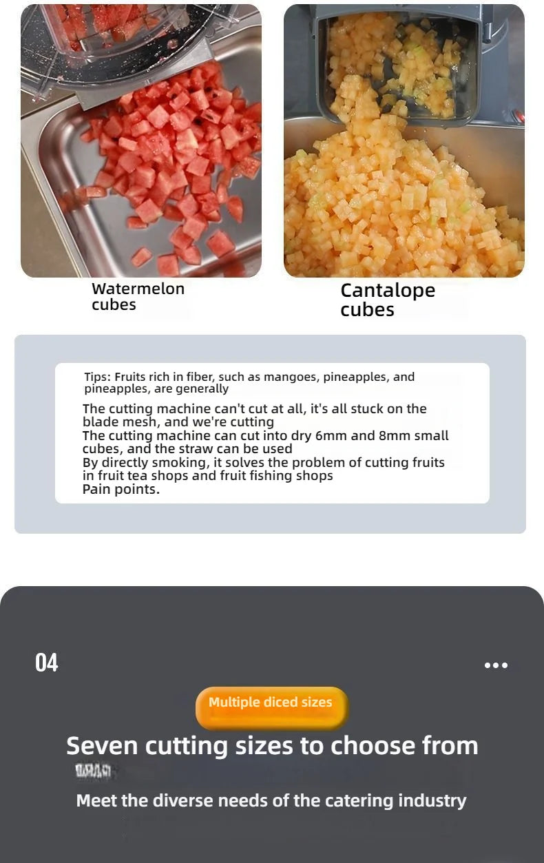 Homeware M1 Vegetable Cutter Fruit Cutting Maker Cube
