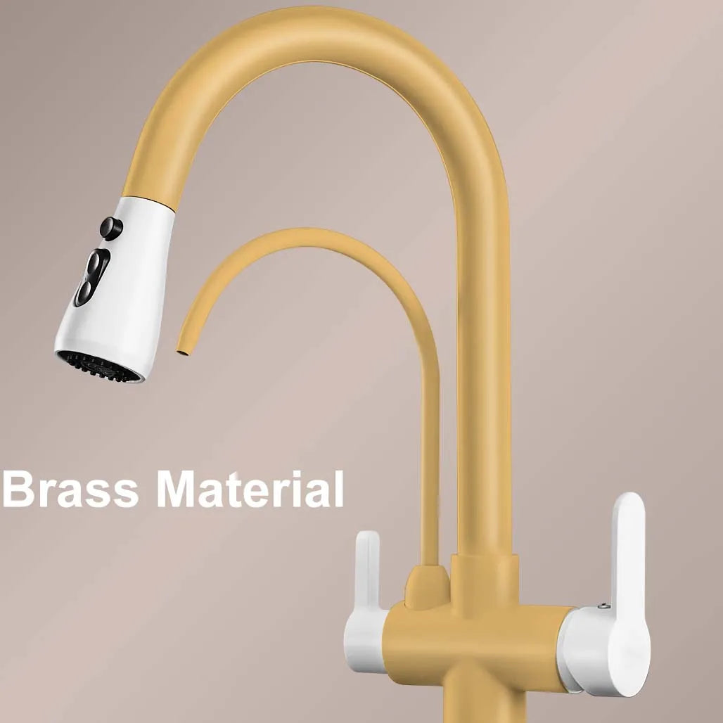White Touch On Filter Faucets Ways Cold Pure