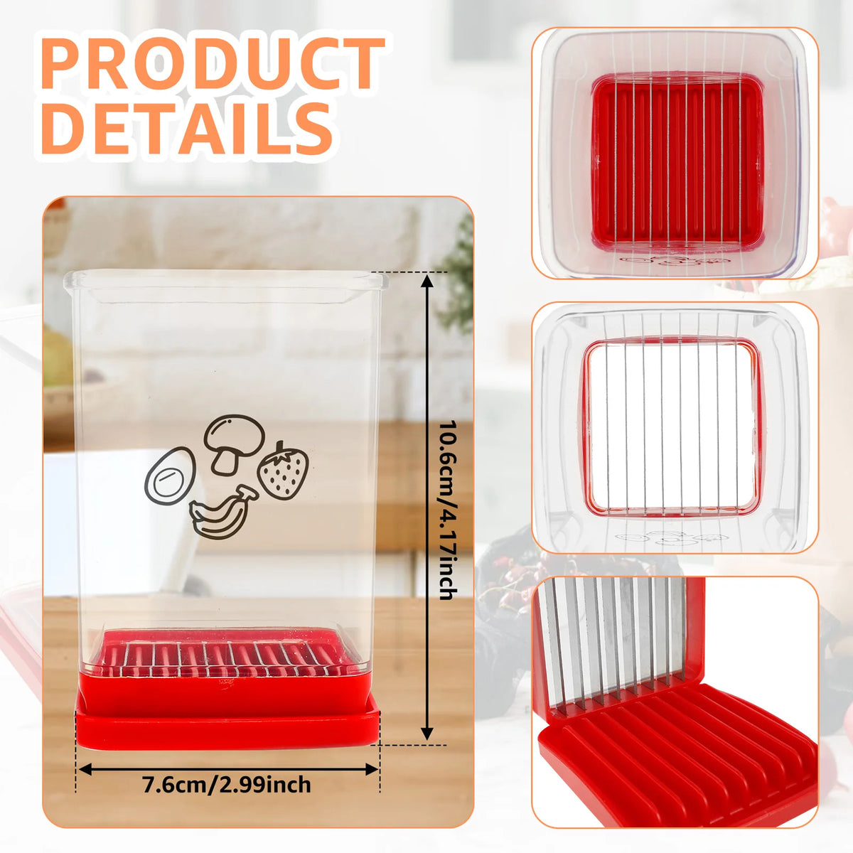 Potato Chipper Cutter French Fry Cutter Fruit Vegetable