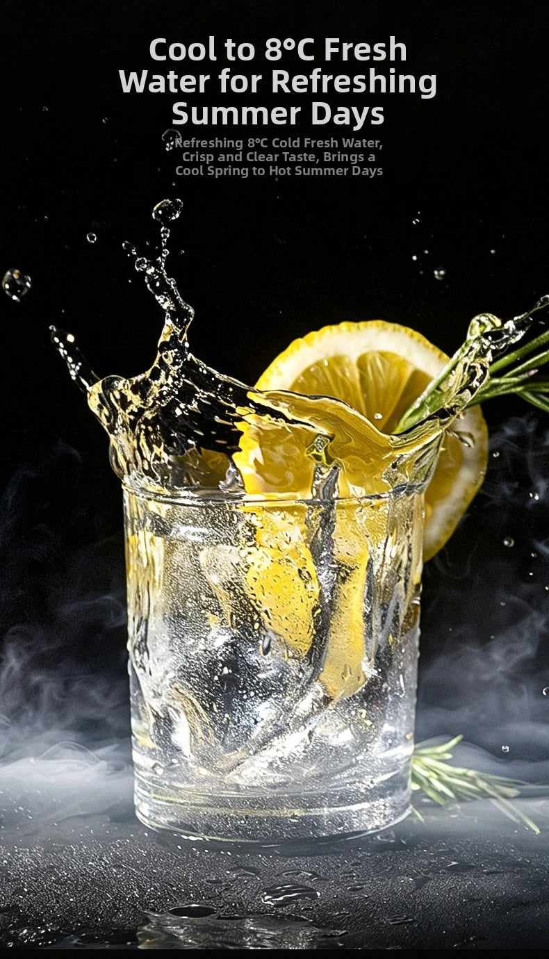 Ice Maker & Water Dispenser Combo Countertop Ice