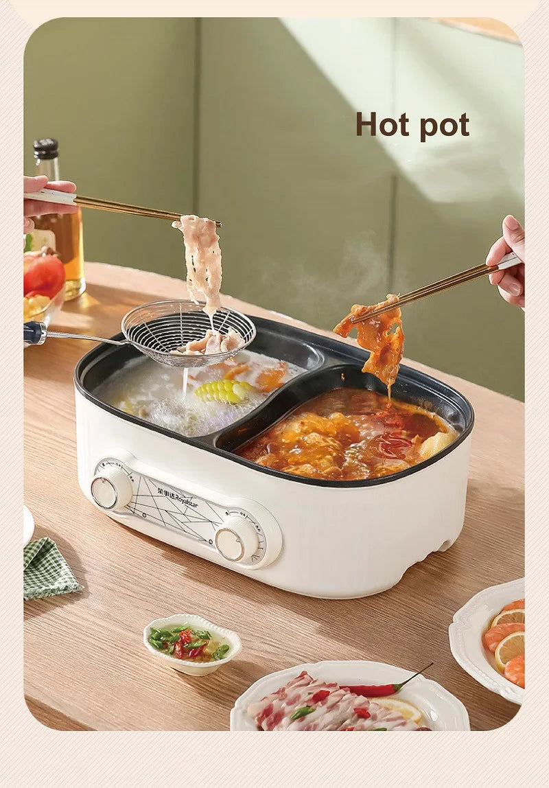 6l Double Liner Electric Pot Large Capacity Non-Stick