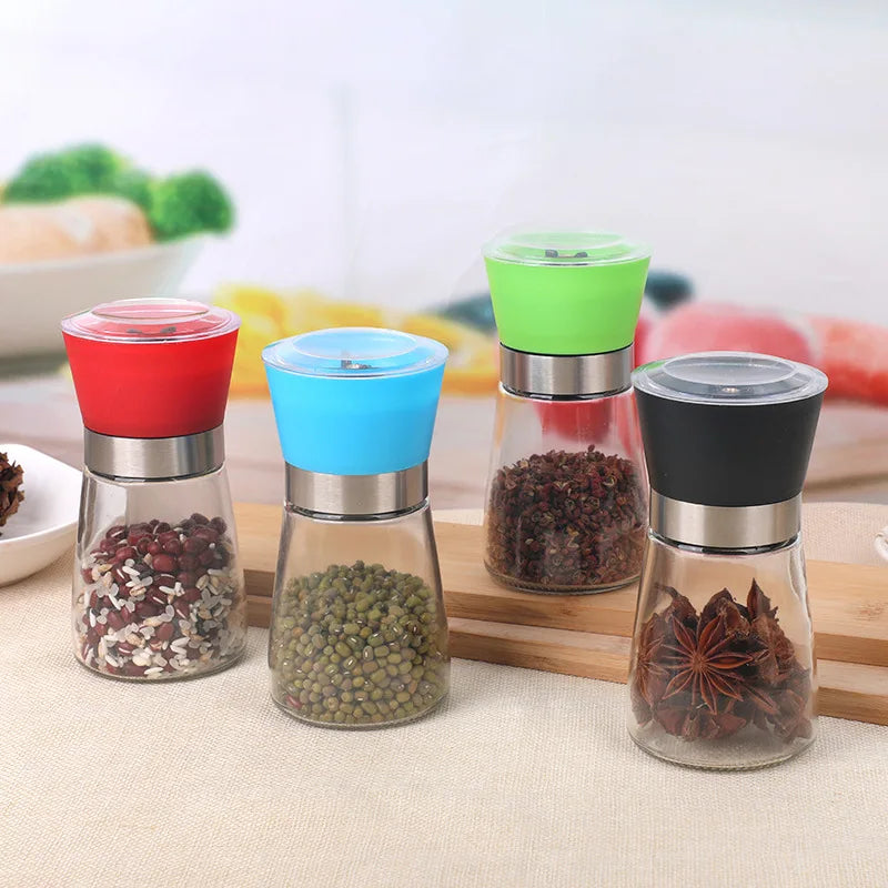 Salt Pepper Mill Grinder Seasoning Bottle Spice Grinding