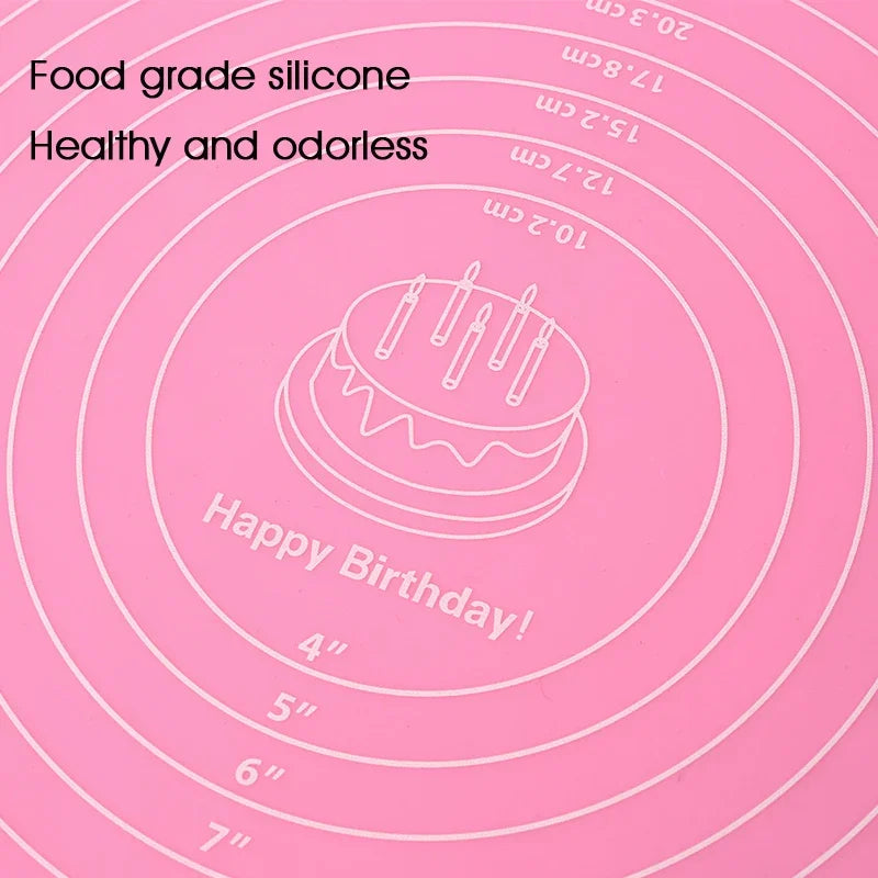 Silicone Cake Mat 12 Inch Round Silicone Mat